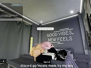 Fucking a cute catgirl on roblox condo! 😺