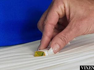 Stunning bride tries anal at hotel