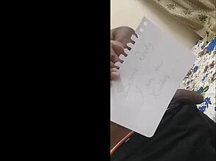 Sharing a simple verification video for my account