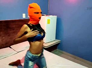 my stepsister strips naked for halloween