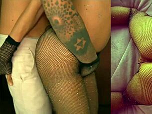 Having hard sex with beautiful ballet dancer in homemade video