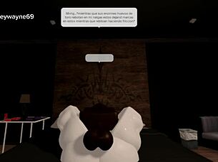 Femboy Siendo Culeado Por Su Papi Negro