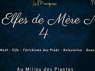 Intense french dirty talk guides your foot fetish jerk off.