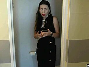 Busty Romanian Coworker Almost Caught Getting Fucked On The Phone