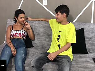 I Feel The Passion As My Stepsister Sucks My Cock Hard