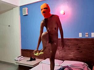 my stepsister strips naked for halloween