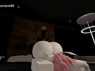 Femboy Siendo Culeado Por Su Papi Negro