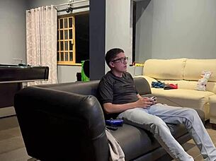 my bff is a blonde latina with big tits who likes to tease neighbors