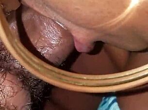 Exclusive Ebony Deepthroat with Mr. Exclusive!