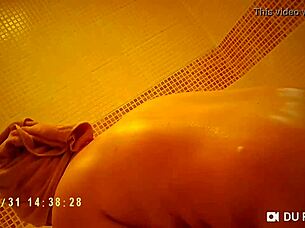 i spied her nude tits in the shower