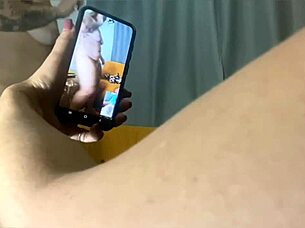 I invited the young guy home but forgot my friend is staying, will he handle the blonde liberal?