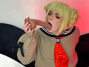 Himiko Toga celebrates 18th with hairy pussy sex and creampie