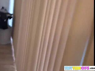 Brookeskye and asian babe lingerie wearing some lingerie