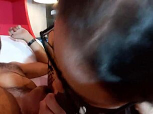 Cuckold Shares Curvy Wife In Red Sheer