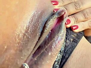 Multiple Orgasms Make This Nympho Pass Out In Red Dress