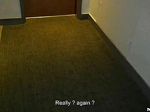 Busty Romanian Coworker Almost Caught Getting Fucked On The Phone