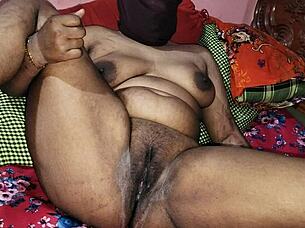 This beggar forcibly fucks the bhabhi right when she opens the door! 😱