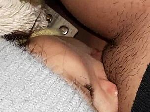 my neighbor dives into my pussy with her tongue in the abandoned barn, keeping our lesbian secret 😏