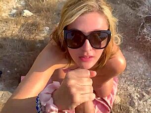 blowjob in the mountains