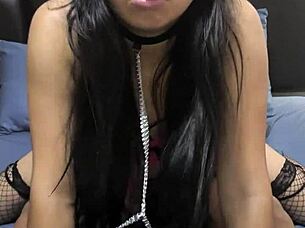 I find my horny stepmother who wants hard sex since her husband stood her up