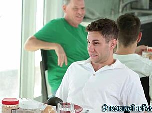 Secretly Sucking Stepteen With Big Tits