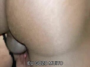 Cuckold husband films wife with big black cock