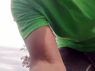 Practicing Indoor Exercise Routine Outdoors Privately!