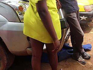 masseuse says wreck me with that dick