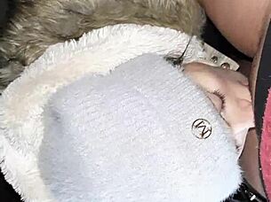 my neighbor dives into my pussy with her tongue in the abandoned barn, keeping our lesbian secret 😏