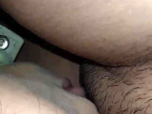 my neighbor dives into my pussy with her tongue in the abandoned barn, keeping our lesbian secret 😏