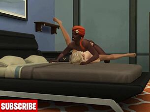 Indian stepdad fucks blonde stepdaughter in taboo family sex.