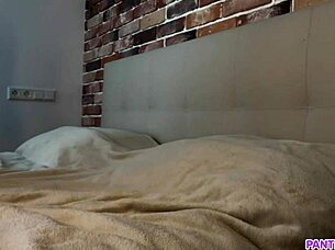 Sexy Slut Wraps Dildo With Long Pussy Lips And Masturbates To Cum Hard