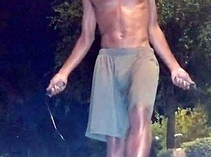 Pick me up at the gym.