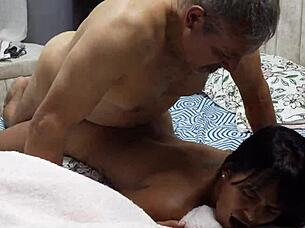 Apus has the best fucking with his beautiful and hot stepdaughter in their homemade shorts and skirt session