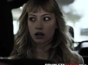 Horny young 18+ blonde in extreme fetish with monster cock, getting jizzed over in high definition 😈