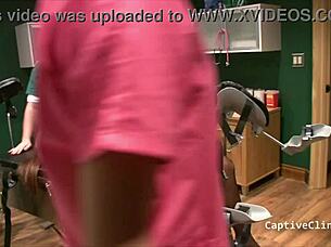 crystal frost humiliates the interrogator, spreading and screaming