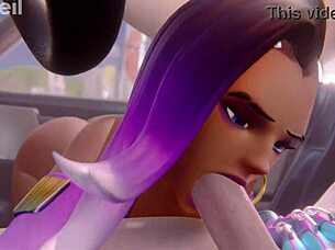 in the game, sombra says 'i'm the slut of the music' for rondoudou media