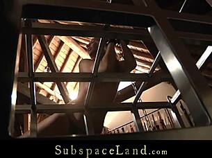 Chained Slave Bondage Painful Fucking Under Master Control