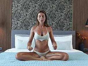 roxy's guided yoga relaxation for better sexual health and wellness