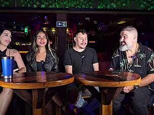 Topcast: Sensual Interview With Brazilian Wife Gaby Oliveira And Her Husband Outdoors