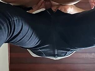 i'm cheatin on my husban with stranger, anal creampie