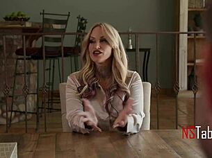 OFFICE PLEASURE WITH A CURVY TREASURE AT DESK