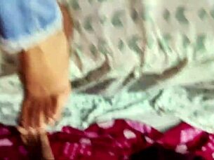 Stepsister's naked body drives stepbrother crazy! Indian tits and pussy. 😈