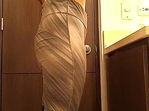 Very Naughty Couple Having Sex On The Street Outside The Car