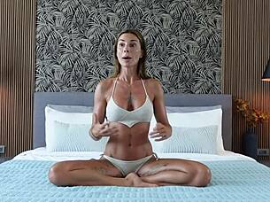 roxy's guided yoga relaxation for better sexual health and wellness