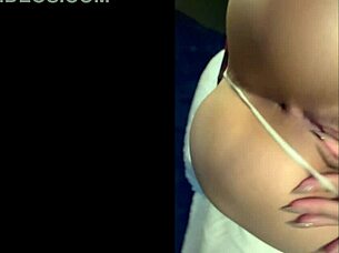 Rica colegiala waits for her teacher while masturbating