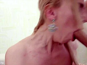 Afina Levi makes husband watch blowjob riding