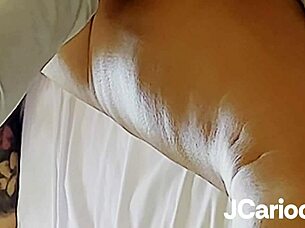 Ate bunny's ass deliciously and came in Cassiana's mouth