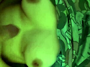 british couple shags passionately in their home