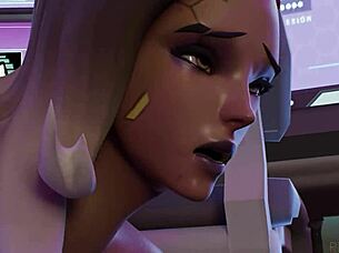 in the game, sombra says 'i'm the slut of the music' for rondoudou media